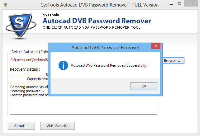 password-remove-successfully